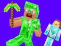 Spel Minecraft: Creeper versus Enderman  online