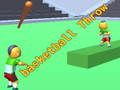 Spel Basketbal worp  online