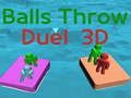 Spel Ballen Gooi Duel 3D  online