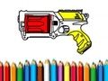 Spel Terug naar school: Nerf Kleurboek online Spel Terug naar school: Nerf Kleurboek online