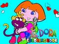 Spel Terug naar school kleurboek Dora online Spel Terug naar school kleurboek Dora online