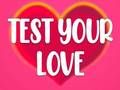 Spel Test je liefde  online