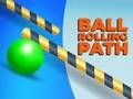 Spel Bal rollend pad  online