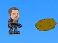 Spel Kijk niet omhoog! Springen  online