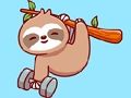 Spel De luiaard puzzel  online