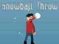 Spel Sneeuwballen gooien  online