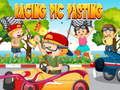 Spel Race foto plakken  online