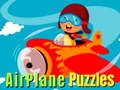 Spel Vliegtuig puzzels  online