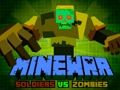 Spel Minewar Soldiers vs Zombies online