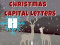 Spel Kerst hoofdletters  online