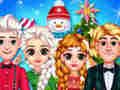 Spel Bevroren Prinses Kerstviering  online