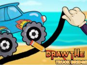 Spel Teken de vrachtwagenbrug  online