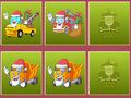 Spel Kerst Trucks Geheugen  online
