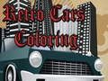 Spel Retro auto's kleuren  online