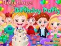 Spel Baby Hazel. Verjaardagsfeest online Spel Baby Hazel. Verjaardagsfeest online