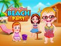 Spel Baby Hazel Beach Party online Spel Baby Hazel Beach Party online
