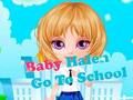 Spel Baby Halen Ga naar school  online