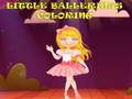 Spel Kleurplaten voor kleine ballerina's  online