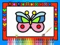 Spel Kleur en versier vlinders  online