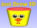 Spel Teken gewoon 3D  online