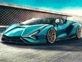 Spel Lamborghini Sian Roadster-puzzel  online