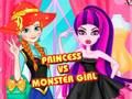 Spel Prinses versus monstermeisje  online