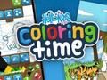 Spel Hallo kinderen Kleurtijd  online