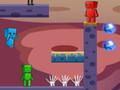Spel Vuur en water in Zombies World 2  online