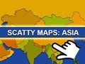 Spel Scatty-kaarten: Azië  online