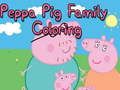 Spel Peppa Pig familie kleurboek  online