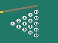 Spel Biljart 15 ballen  online