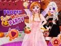 Spel Frozen Sisters Halloween-feest  online