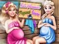 Spel Schattige mama's zwangere sauna  online