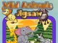 Spel Puzzel met wilde dieren  online