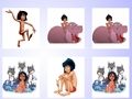 Spel Mowgli Geheugenkaart Match  online