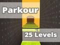 Spel Parkour 25 niveaus  online
