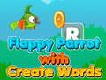 Spel Flappy Parrot met Create Words  online