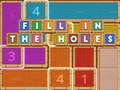 Spel Vul de gaten in  online