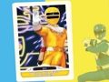 Spel Power Rangers-kaartspel  online