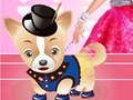 Spel Barbie's hond aankleden  online