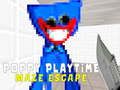 Spel Poppy Playtime Doolhof Escape  online