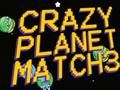 Spel Crazy Planet Match 3 online