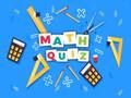 Spel Wiskunde quiz  online
