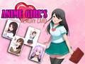 Spel Anime meisjes geheugenkaart  online