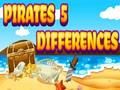 Spel Piraten 5 verschillen  online