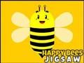 Spel Happy Bees-puzzel  online