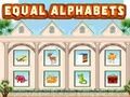 Spel Gelijke alfabetten  online