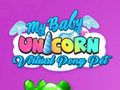Spel Mijn baby eenhoorn virtueel pony huisdier online