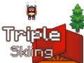Spel Driedubbel skiën 2D  online