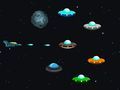Spel UFO-ruimteschieter  online